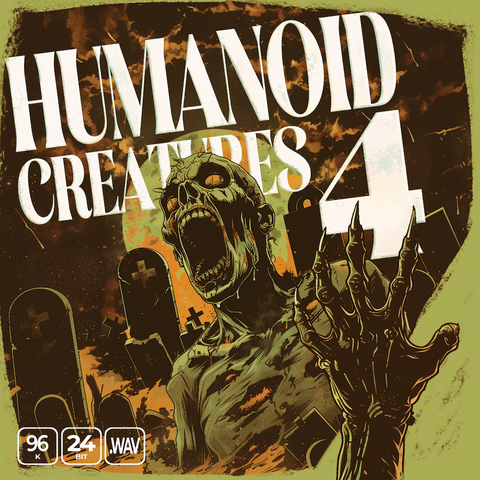 Humanoid Creatures Vol 4 - Monstrous and Undead Creature Vocalization Sound Sets